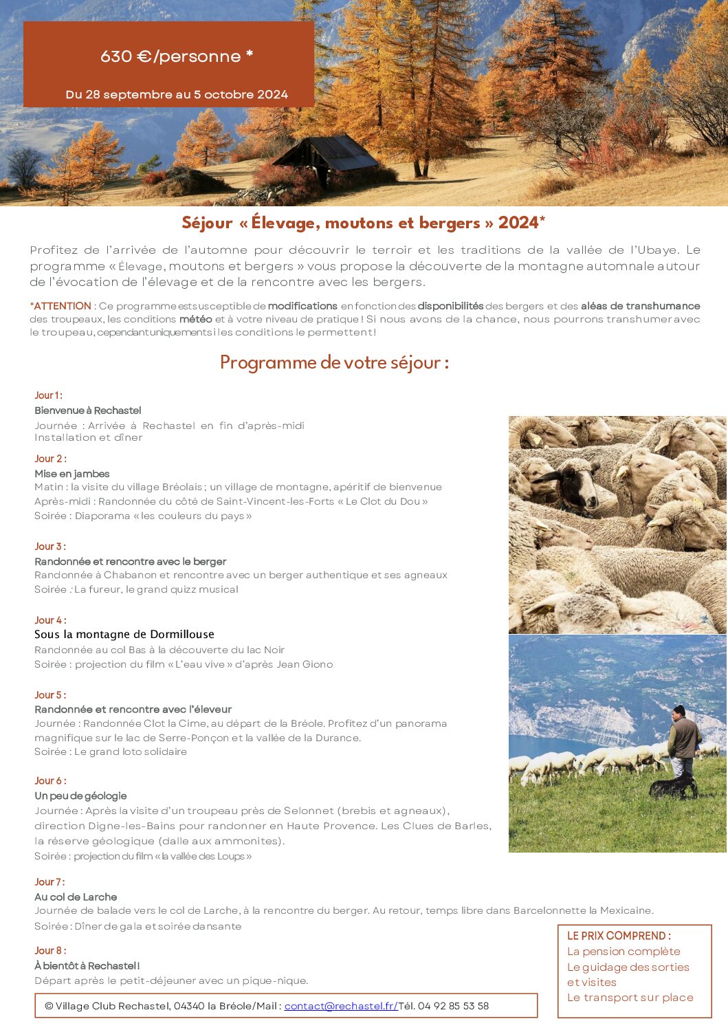 Image du document Séjour Elevage, moutons et bergers